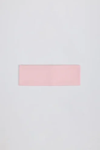 Bandeau en marl rose pâle