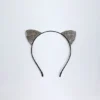 Bandeau à oreilles de chaton noir Bandeau à oreilles de chaton noir