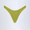 Bas de bikini échancré Manea en vert olive Bas de bikini échancré Manea en vert olive