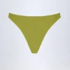 Bas de bikini échancré Manea en vert olive Bas de bikini échancré Manea en vert olive