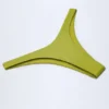 Bas de bikini échancré Manea en vert olive Bas de bikini échancré Manea en vert olive