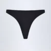 Bas de bikini cheeky Beqa avec détails métalliques en noir Bas de bikini cheeky Beqa avec détails métalliques en noir