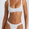 Bas de bikini Cruz Cheeky en blanc Bas de bikini Cruz Cheeky en blanc