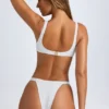 Bas de bikini Cruz Cheeky en blanc Bas de bikini Cruz Cheeky en blanc