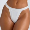 Bas de bikini Cruz Cheeky en blanc Bas de bikini Cruz Cheeky en blanc