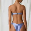 Bas de bikini froncé Papara, couleur lavande Bas de bikini froncé Papara, couleur lavande