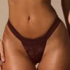 Bas de bikini Indira Cheeky en marron espresso Bas de bikini Indira Cheeky en marron espresso