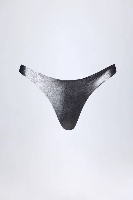 Bas de bikini Mar Cheeky en argent Bas de bikini Mar Cheeky en argent