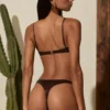 Bas de bikini Mar Cheeky en bronze Bas de bikini Mar Cheeky en bronze