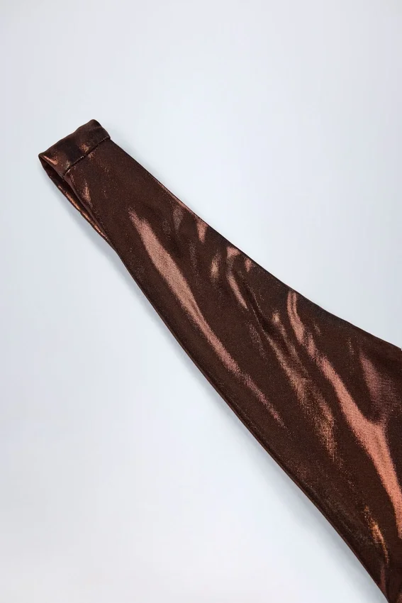 Bas de bikini Mar Cheeky en bronze Bas de bikini Mar Cheeky en bronze
