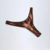 Bas de bikini Mar Cheeky en bronze Bas de bikini Mar Cheeky en bronze