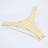 Bas de bikini Santos Cheeky couleur citron Bas de bikini Santos Cheeky couleur citron