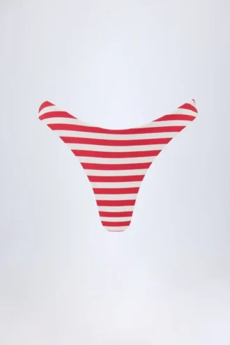 Bas de bikini Santos Cheeky en rouge cerise