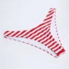 Bas de bikini Santos Cheeky en rouge cerise