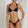 Bas de bikini string Avina en noir Bas de bikini string Avina en noir