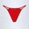 Bas de bikini string Camogli à imprimé zébré Bas de bikini string Camogli à imprimé zébré