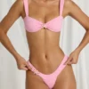 Bas de bikini string Inara en rose barbe à papa Bas de bikini string Inara en rose barbe à papa