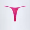 Bas de bikini string Jalama orné d’imprimés roses tropicaux Bas de bikini string Jalama orné d’imprimés roses tropicaux