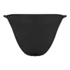Bikini string en maille douce Intimates, noir