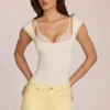 Body Arlen en modal, couleur ivoire