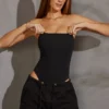Body bandeau Allegra en noir