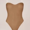 Bodys sans bretelles Intimates couleur amande Bodys sans bretelles Intimates couleur amande