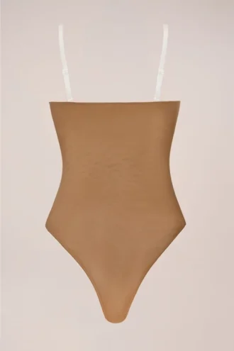 Bodys sans bretelles Intimates couleur amande