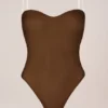Bodys sans bretelles Intimates couleur marron Bodys sans bretelles Intimates couleur marron