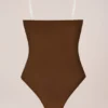 Bodys sans bretelles Intimates couleur marron Bodys sans bretelles Intimates couleur marron