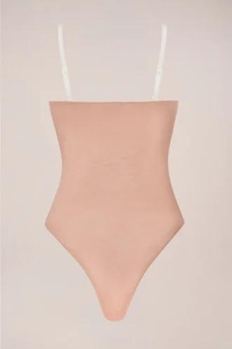Bodys sans bretelles Intimates couleur pêche chaud
