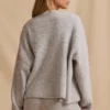 Cardigan oversize zippé en marl glacé Cardigan oversize zippé en marl glacé
