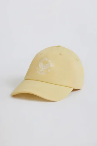 Casquette de baseball couleur citron