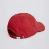Casquette de baseball rouge foncé