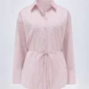 Chemise oversize Lerici à rayures roses Chemise oversize Lerici à rayures roses