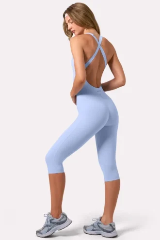 Combinaison capri Soft Active couleur ciel Combinaison capri Soft Active couleur ciel