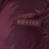 Combinaison de ski imperméable à ceinture et superposée, couleur bordeaux