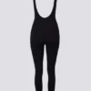 Combinaison dos nu Soft Active en noir Combinaison dos nu Soft Active en noir