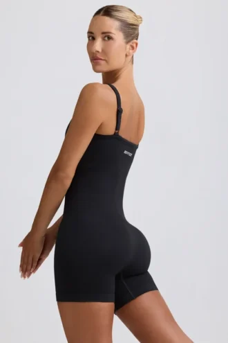 Combinaison sans coutures Super Sculpt en noir