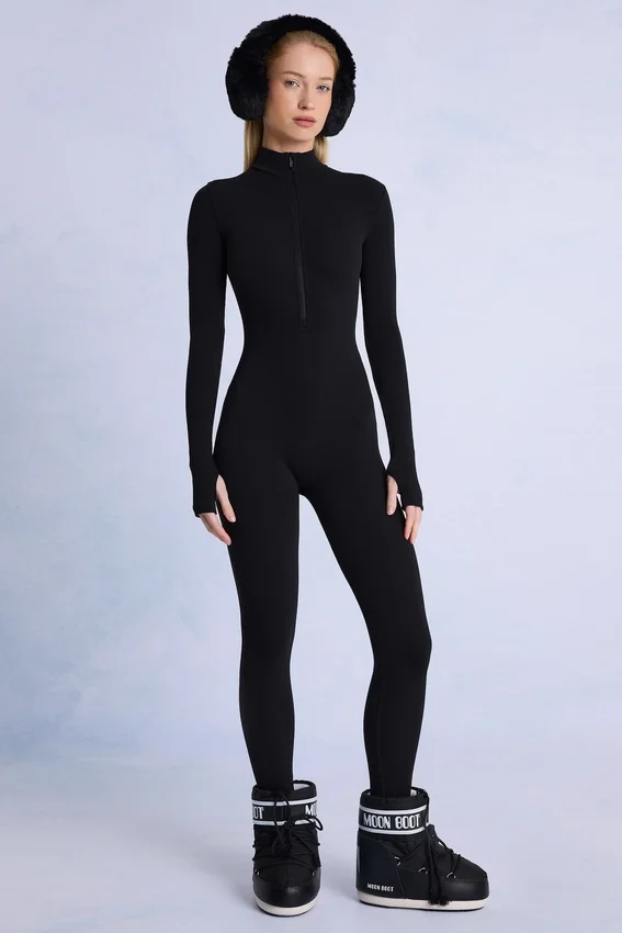 Combinaison thermique en noir Combinaison thermique en noir