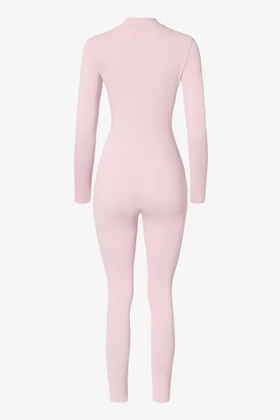 Combinaison thermique rose poudré Combinaison thermique rose poudré