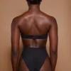 Culotte taille haute en maille douce Intimates, couleur noire Culotte taille haute en maille douce Intimates, couleur noire