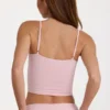 Débardeur court en modal couleur Blush Débardeur court en modal couleur Blush