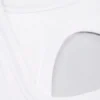 Débardeur court sans coutures en maille côtelée douce avec découpe, blanc Débardeur court sans coutures en maille côtelée douce avec découpe, blanc