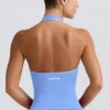 Débardeur Define Luxe à dos nu bleu clair Débardeur Define Luxe à dos nu bleu clair