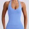 Débardeur Define Luxe à dos nu bleu clair Débardeur Define Luxe à dos nu bleu clair