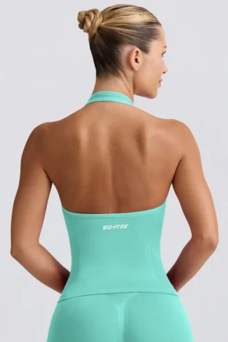Débardeur à dos nu Define Luxe couleur menthe