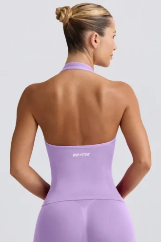 Débardeur à dos nu Define Luxe en lilas