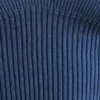 Débardeur en maille épaisse bleu marine délavé Débardeur en maille épaisse bleu marine délavé