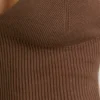 Débardeur en maille épaisse couleur Coco Débardeur en maille épaisse couleur Coco