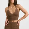 Débardeur en maille épaisse couleur Coco Débardeur en maille épaisse couleur Coco